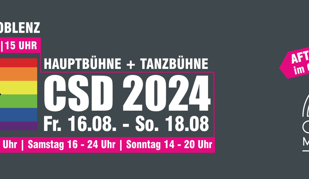 NarrenbunT auf dem CSD 2024 in Koblenz